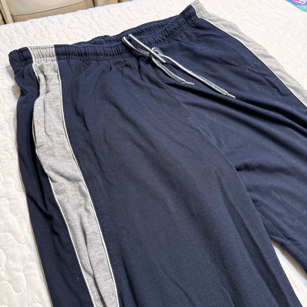 Women XXL Lounge Pants Navy Blue SPORTY SOFT RELAXED SLEEPWEAR COMFY BREATHABLE